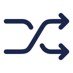 Shuffle SVG Icon